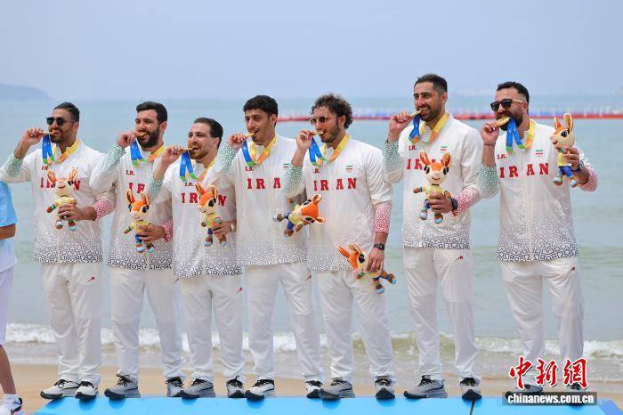 三亚亚沙会：伊朗队一天内7次夺冠